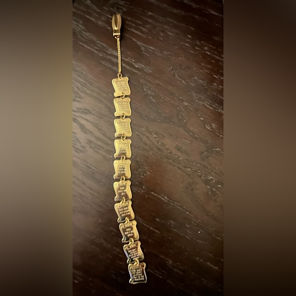 Beautiful 10 commandments bookmark - Picture 2 of 2